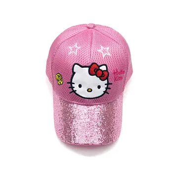 2022 Sanrio пролетно-лятна детска шапка за момичета, шапка от слънцето бейзболна шапка с шарките на 