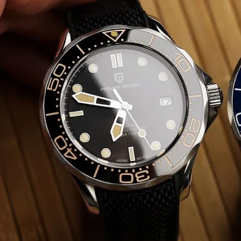 2023 Нов ДИЗАЙН на PAGANI 007 Механични Ръчни часовници за мъже с Луксозни Автоматични часовници за мъже NH35A Сапфирен кристал Стоманени Часовници за Гмуркане мъжки