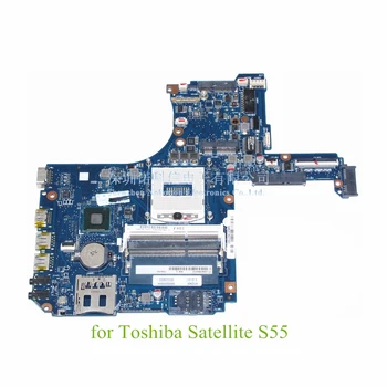 Nokotion H000055990 дънна Платка за лаптоп Toshiba Satellite S55 15,6-инчов дънна платка DDR3L