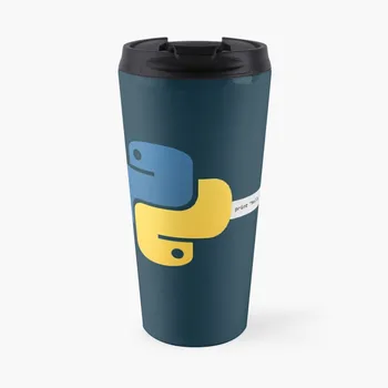 Python здравей, свят! програма Кафеена чаша за пътуване, чаша черно кафе, чаши за закуска