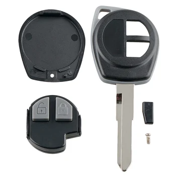 Авто умно дистанционно ключ с 2 бутона, подходящ за Suzuki Swift, Sx4 Alto Jimny Vitara Ignis Splash 2007-2013 433 Mhz