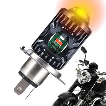 Лампа фарове BA20D мотоциклетът фар за промяна на 5000 паунда суперяркие мотоциклетни светлини на далечния къси светлини
