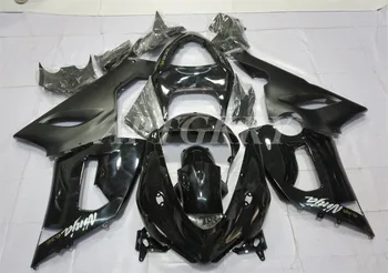 Нов Комплект Мотоциклетни обтекателей от ABS-пластмаса, подходящ За Kawasaki Ninja ZX6R 636 ZX-6R 2005 2006, бодикит, изработен по Поръчка, черен