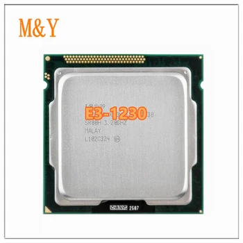 Процесор Xeon E3-1230 3.2ghz SR00H с четырехъядерным процесор 8M Cache LGA 1155 CPU Процесор E3 1230