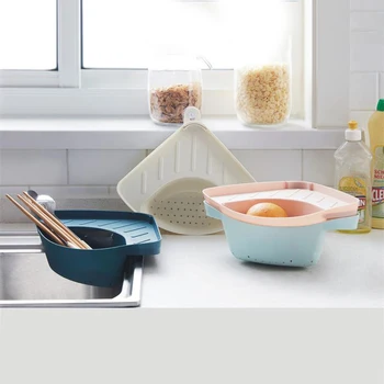 Сливная гъба за мивка, изработена от екологично чиста пластмаса полипропилен, Запазва всички кухненски принадлежности в чистота