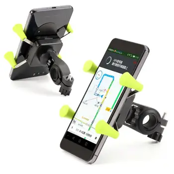 Универсален Мотоциклет МТВ Велосипед под наем на Волана Мобилен Телефон GPS Притежателя За Определяне на Въртящи се на 360 X-Grip Скоба против хлъзгане съоръжения под наем