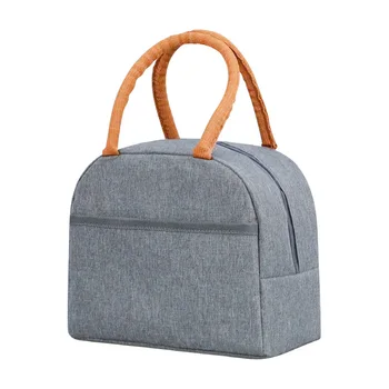 Чанта за пикник на открито, Оксфорд преносима самозалепваща чанта за обяд, кутия за Бэнто, контейнер за къмпинг, термосумка