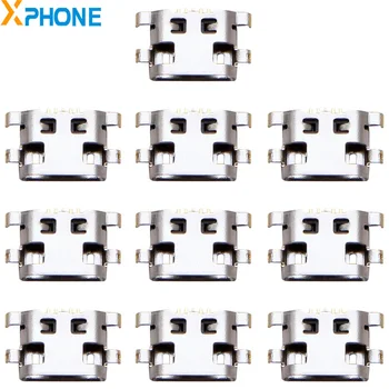 10 бр. конектор за порт за зареждане на Huawei P Smart Z, конектор за зареждане на мобилен телефон, дубликат част