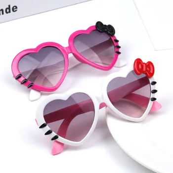 2021 Детски Слънчеви очила с форма на Сърце, Маркови Модни Очила за момичета, Детски Слънчеви Очила За Момчета, Симпатични Очила в Ретро стил, Детски Очила