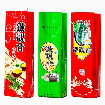 250 г Китайски Чай от сервиза TieGuanYin Oolong С Вакуумни Пластмасови Пакети Anxi Равенство Guan Yin Green Tea, Годни За Рециклиране, Компрессионный Опаковъчен пакет