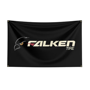 90x150 см Флаг Falkens, банер за състезателен автомобил с принтом от полиестер за декор