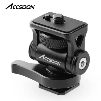 Accsoon AA-01 Адаптер Студено Башмака за Десктоп стрелба DSLR Фотоапарат Монтиране на Монитор за Nikon, Canon, Sony Регулируема За фото студио