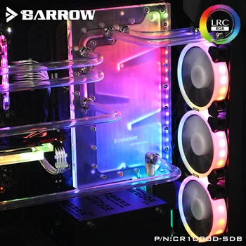 Barrow CR1000D-SDB V1, Водни такса За корпуса на Corsair 1000D, За воден блок за процесора на Intel и изграждане на одинарного/двоен графичен процесор