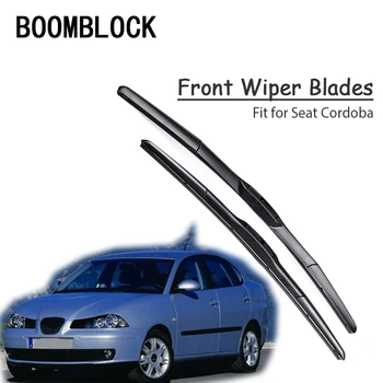 BOOMBLOCK 2 бр. Висококачествени Четки за чистачки на Предното Предното стъкло за Seat Cordoba 1999-2009 Аксесоари
