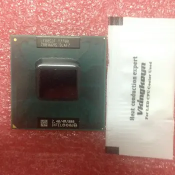 Intel Core 2 Duo T7700 SLAF7 SLA43 800 Mhz 2,4/Ghz 4 MB Двуядрен процесор Prozessoren, Безплатна доставка
