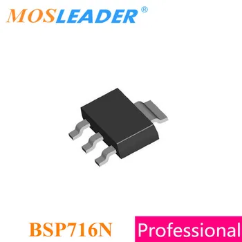 Mosleader BSP716N SOT223 100ШТ BSP716 N-Channel 75V Произведено в Китай с Високо качество