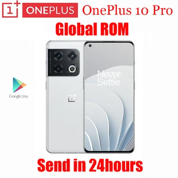 Глобалната Вградена Памет Оригинален Нов Мобилен Телефон OnePlus 10 Pro 10pro 5G 6,7 инча Snapdragon8 Gen 1 NFC 5000 ма 80 W Бързо зареждане на 50 Mp