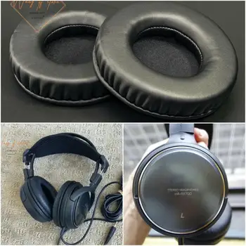 Дебели меки кожени амбушюры, поролоновая възглавница, слушалки за слушалки JVC HA-RX700, отлично качество, няма по-евтина версия