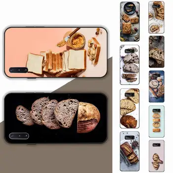 Калъф за мобилен телефон с хляб и закуска Samsung note 3 4 5 7 8 9 10 pro plus lite 20 ultra
