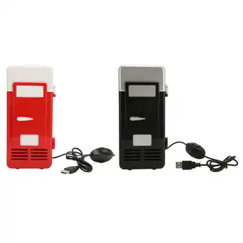 Малък хладилник Малък преносим USB-хладилник за автомобил, офис, къща