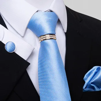 Модерен 3 бр. комплекти, цветен и шарен каре, полиестер, 8 см, комплект от вратовръзка за мъжете, носна кърпичка, родословни обици, луксозни вратовръзки, мъжки подарък