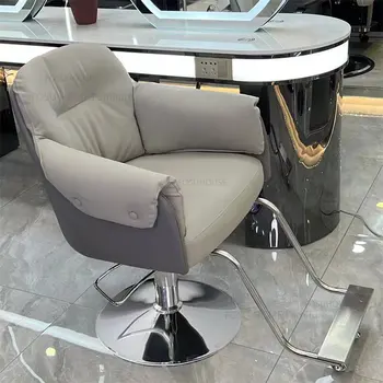 Модерен фризьорски салон, фризьорски стол, една проста мебел за салон за красота, Фризьорски салон, специален крик коса стол от висок клас